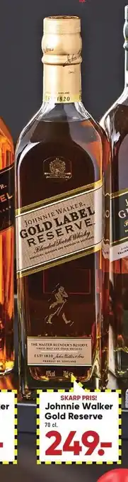 Bilka Johnnie walker gold reserve tilbud