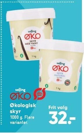Bilka Økologisk skyr tilbud