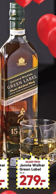 Bilka Johnnie walker green label tilbud
