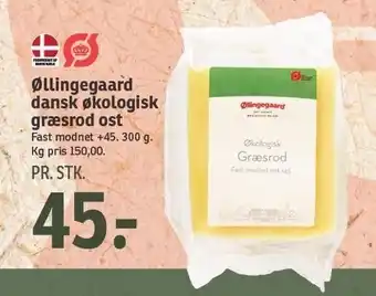 SPAR Øllingegaard dansk øko græsrod ost tilbud