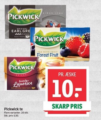 SPAR Pickwick te tilbud