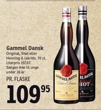 SPAR Gammel dansk tilbud