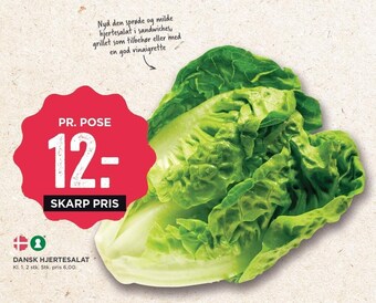 MENY Dansk hjertesalat tilbud