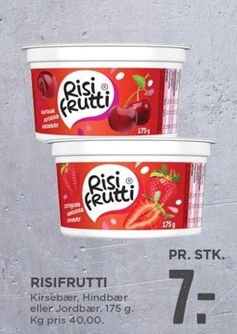 MENY Risifrutti tilbud