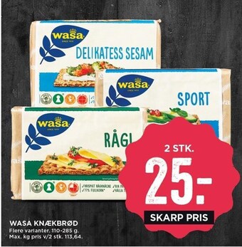 Wasa knækbrød