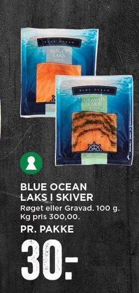MENY Blue ocean laks i skiver tilbud