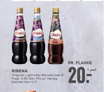 MENY Ribena tilbud