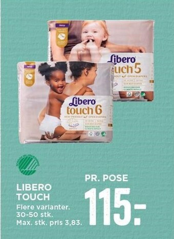 MENY Libero touch tilbud