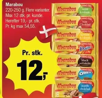 Calle Marabou chokolade tilbud