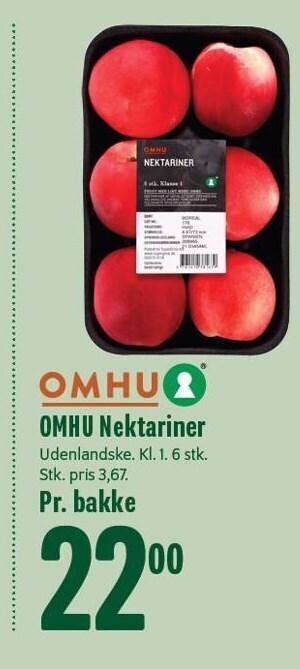 Min Købmand Omhu nektariner tilbud