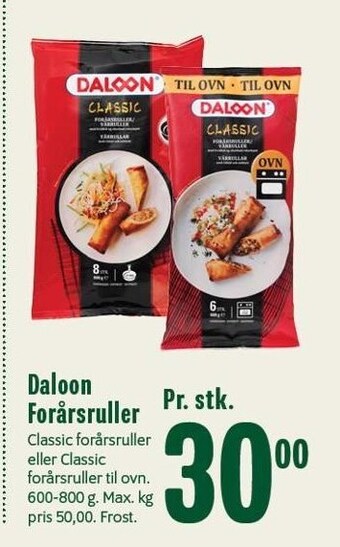 Min Købmand Daloon forårsruller tilbud