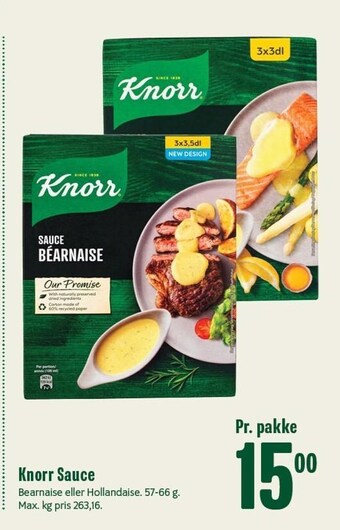 Min Købmand Knorr sauce tilbud
