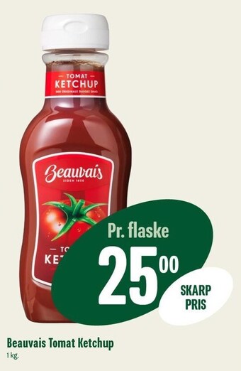 Min Købmand Beauvais tomat ketchup tilbud