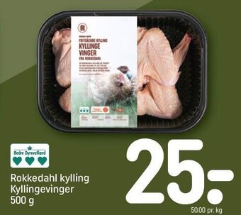 REMA 1000 Rokkedahl kyllingevinger tilbud