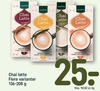 REMA 1000 Chai latte tilbud