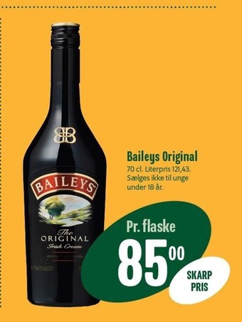 Min Købmand Baileys original tilbud