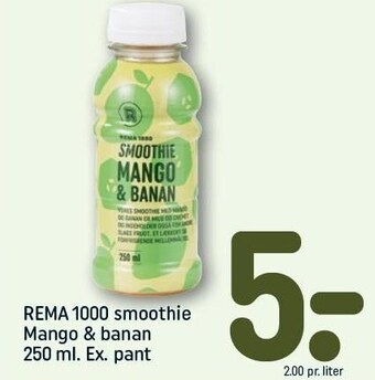 REMA 1000 Rema 1000 smoothie tilbud