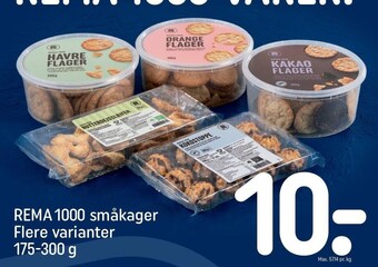 Rema 1000 småkager
