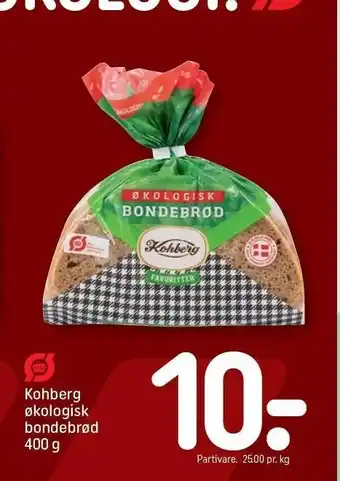 REMA 1000 Kohberg økologisk bondebrød tilbud