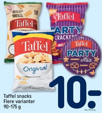 REMA 1000 Taffel snacks tilbud