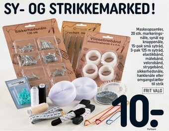 Sy - og strikkemarked
