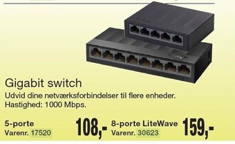 Gigabit switch