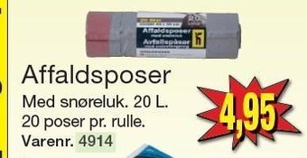 Harald Nyborg Affaldsposer tilbud