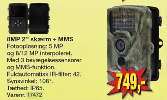 Harald Nyborg 8mp 2'' skærm + mms tilbud