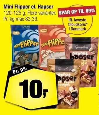 Calle Mini Flipper el. Hapser tilbud