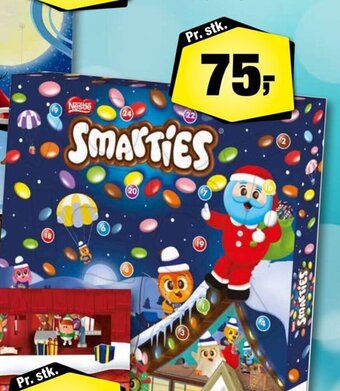 Calle Smarties Julekalender tilbud