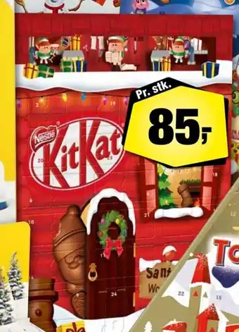 Calle KItkat Julekalender tilbud
