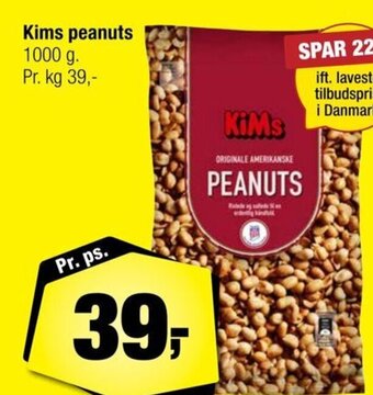 Calle Kims Peanuts tilbud