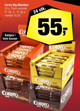 Calle Corny Big Müslibar tilbud