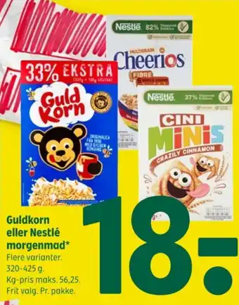 Coop 365 Guldkorn morgenmadsprodukt tilbud