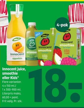 Coop 365 Antioxidant smoothie tilbud