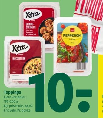 Coop 365 Xtra bacontern tilbud