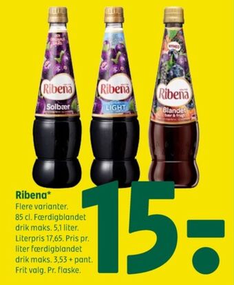 Ribena konc. frugtsaft