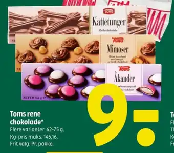 Mimoser dessertchokolade