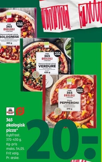 Coop 365 Coop 365 pizza tilbud