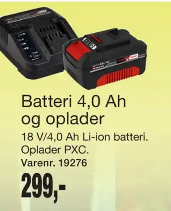 Harald Nyborg Einhell batteriladersæt tilbud