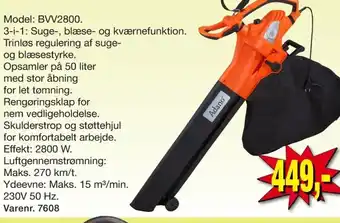 Harald Nyborg Løvsuger BVV2800 tilbud