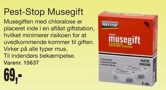 Harald Nyborg Pest-Stop Musegift tilbud