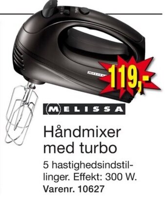Harald Nyborg Håndmixer med Turbo tilbud