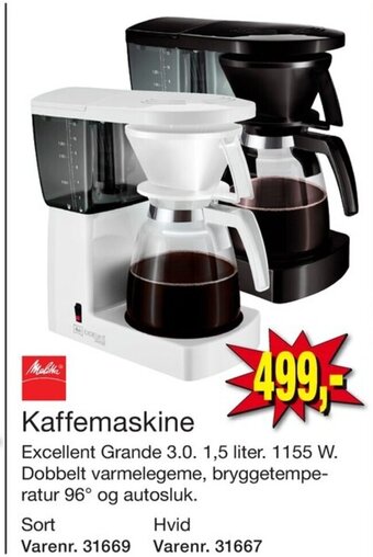 Harald Nyborg Kaffemaskine tilbud