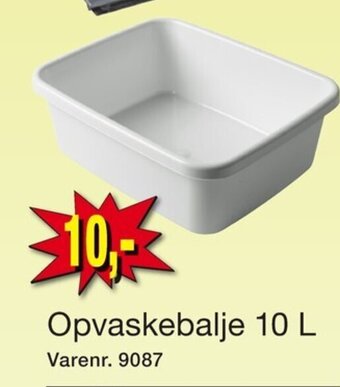 Opvaskebalje 10 L