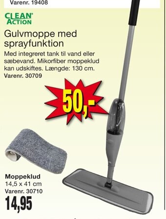 Harald Nyborg Gulvmoppe med Sprayfunktion tilbud