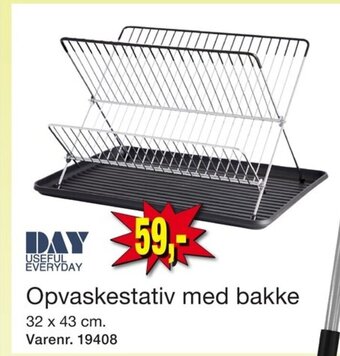 Harald Nyborg Opvaskestativ med Bakke tilbud