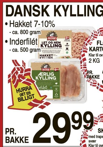 ABC Lavpris Dansk Kylling tilbud