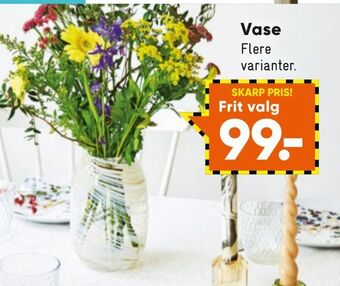 Bilka Vase tilbud