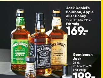 Bilka Jack daniel's bourbon, apple eller honey tilbud